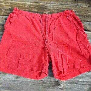 JOE FRESH Women's Red Shorts Joe Fresh XL